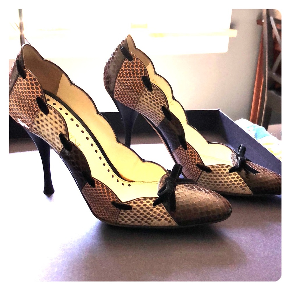 Ysl Python Heels - image 1